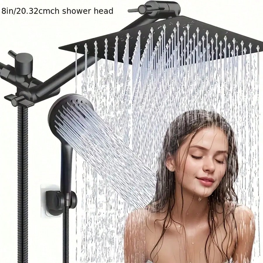 High Pressure Shower Head Handheld - Комбинированная душевая система с насадкой для