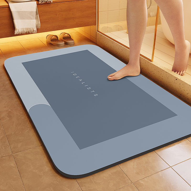 Антиковзкий, быстросохнущий, в – обзор и цена Quick Dry Diatomite Bath Mat