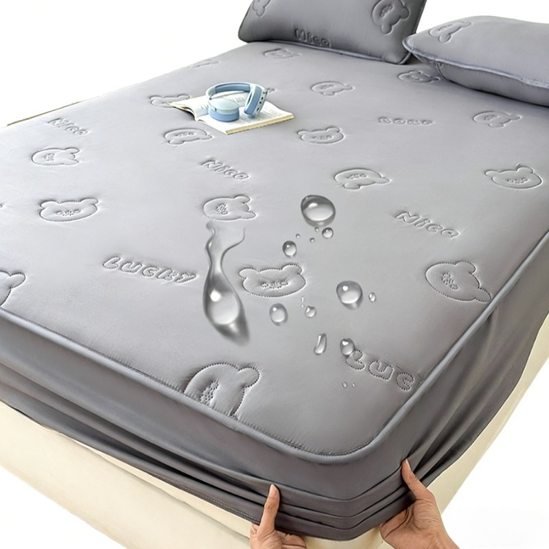 Ультразвуковой стеганый наматр – обзор и цена Waterproof Mattress Protector Breathable