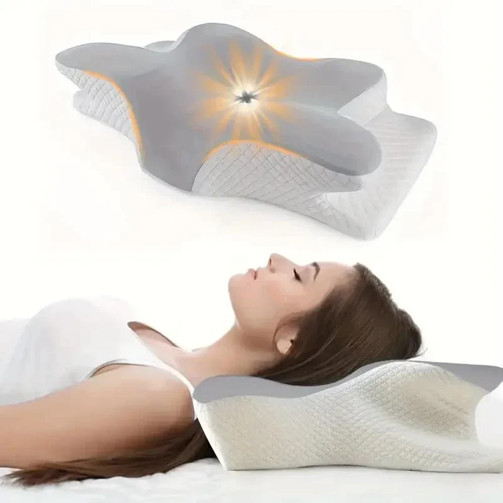 Подушка из пены с эффектом пам – обзор и цена Memory Foam Orthopedic Pillow Neck Pain