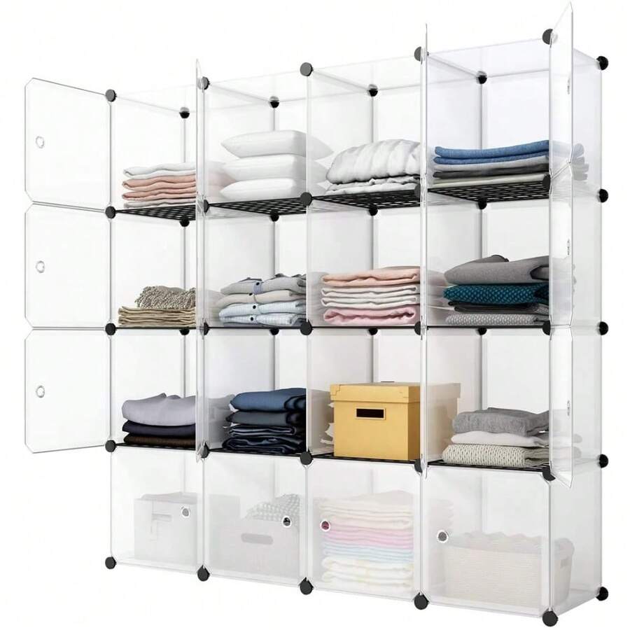 16-секционная стеллажная систе – обзор и цена Storage & Organization